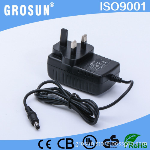 Alibaba wholesale 3pin UK plug dc 12v 2000ma power adapter with UL CUL CE GS(LVD) EMC